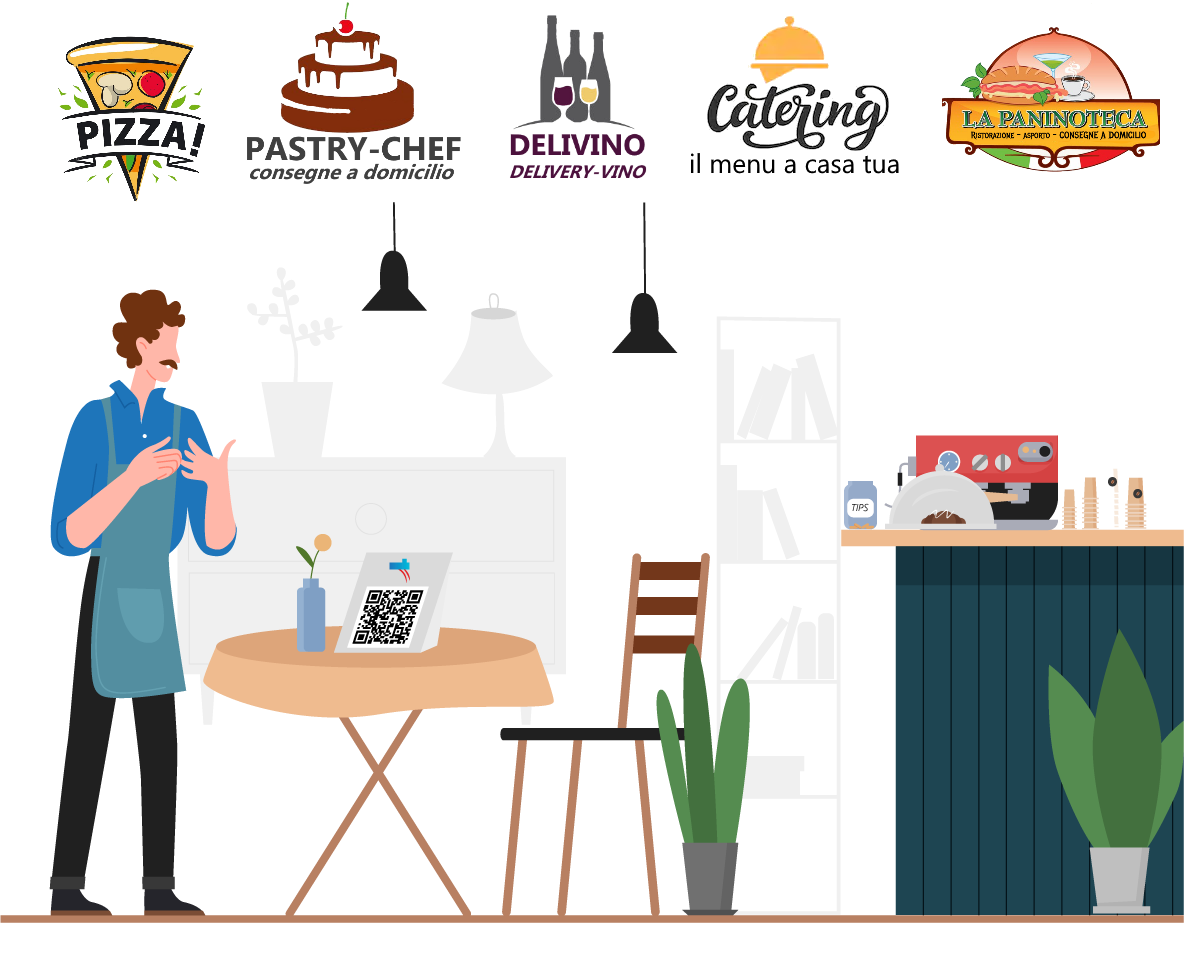 Menu digitale per Ristorazione